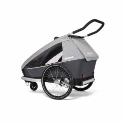 Croozer KEEKE 2 Stone Grey -Vélo Soldes remorque croozer keeke 2 kid 3