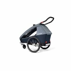 Vélo Soldes -Vélo Soldes remorque croozer vaaya 1 graphite blue 1