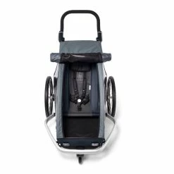 Croozer VAAYA 1 GRAPHITE BLUE -Vélo Soldes remorque croozer vaaya 1 graphite blue 10