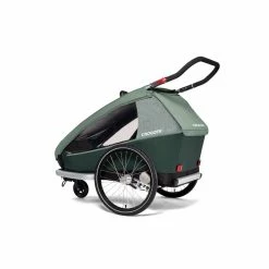 Croozer VAAYA 2 JUNGLE GREEN -Vélo Soldes remorque croozer vaaya 2 jungle green 11