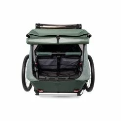 Croozer VAAYA 2 JUNGLE GREEN -Vélo Soldes remorque croozer vaaya 2 jungle green 2
