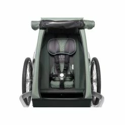 Vélo Soldes -Vélo Soldes siege de maintien jungle green pour remorque croozer 1